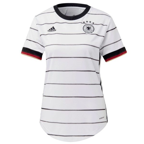 Camiseta Alemania Primera equipación Mujer 2020 Blanco